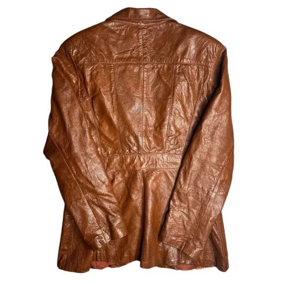Vintage Genuine Leather Hecho En Mexico Jacket - Picture 8 of 12
